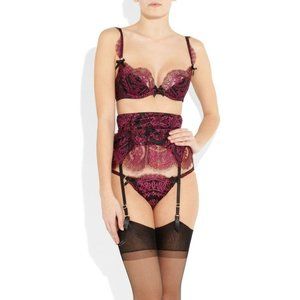 RARE Agent Provocateur Soiree  Range Dahlia 3 pc.